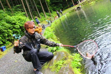 小菅トラウトガーデン 釣果