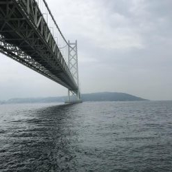 大雨前に