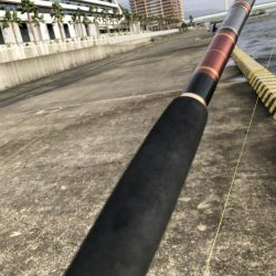 台風の日に釣行