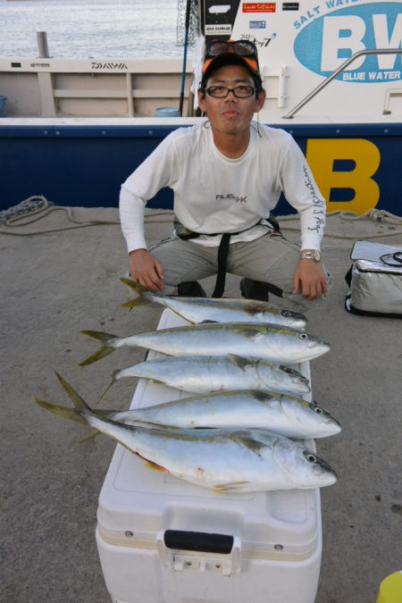 ジギング船 BLUEWATER 釣果