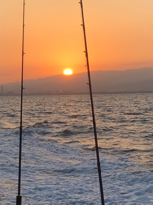 釣り船で不完全燃焼タチウオ