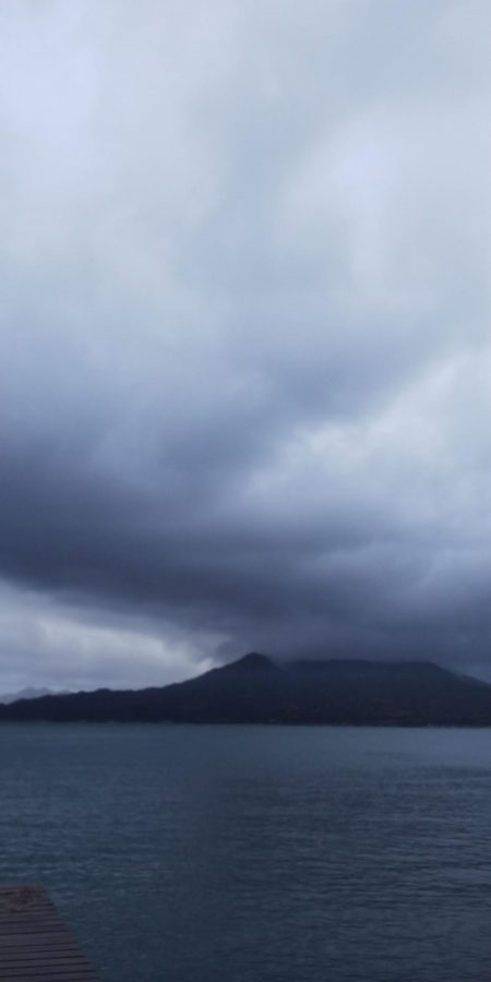 雨の合間に