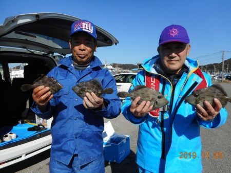 館山つりセンターくろしお丸 釣果