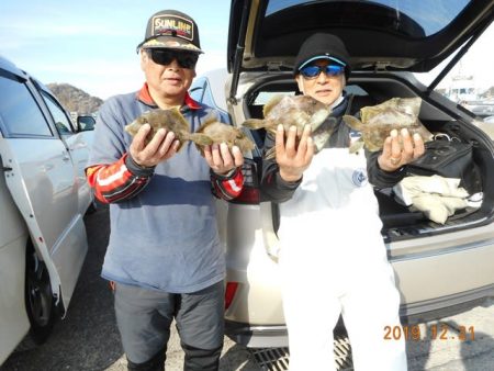 館山つりセンターくろしお丸 釣果