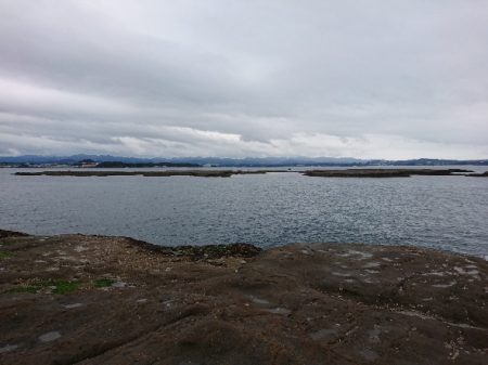 みなべ堺で磯釣り