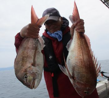 浜田釣舟　真鯛釣り