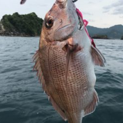 新調マイボートでタイラバ釣行