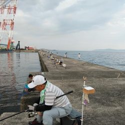 １６時から播磨新島に釣行しました