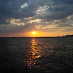 １６時から播磨新島に釣行しました