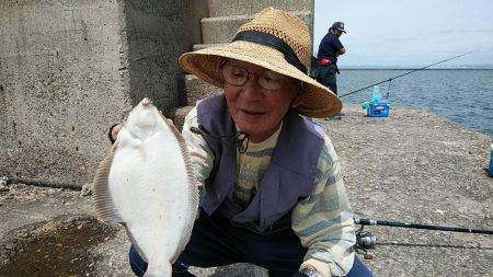 残り餌の消費で播磨新島へ