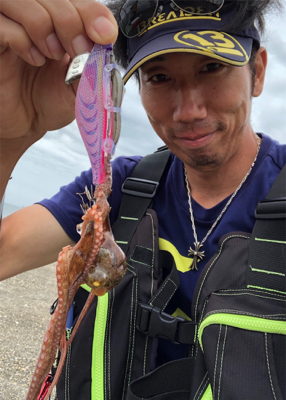 新島赤灯台で明石タコ釣り☆GUNNING-STYLE