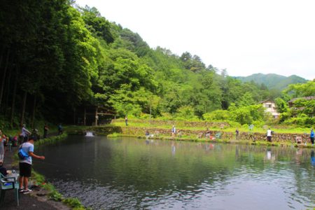 小菅トラウトガーデン 釣果