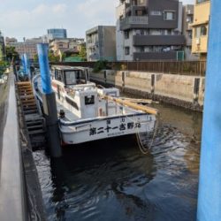 深川吉野屋で夜カサゴ釣り