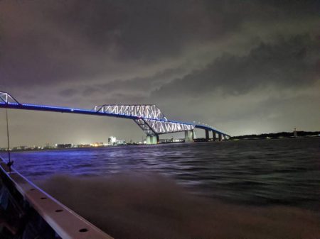 深川吉野屋で夜カサゴ釣り