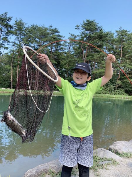 白州トラウトフィッシングエリア　シルフ 釣果