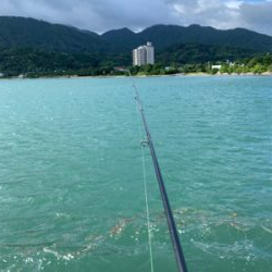 台風だからキス釣りを