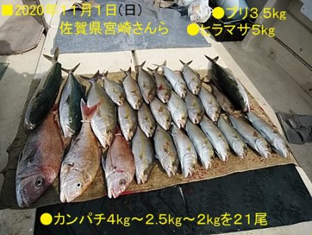 大物釣果速報！●光義丸：平戸市早福港