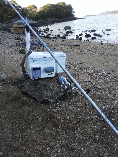 室津のキス釣り