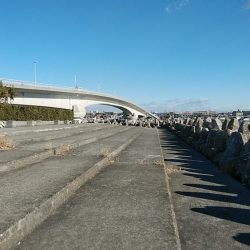 激寒の東二見釣行　