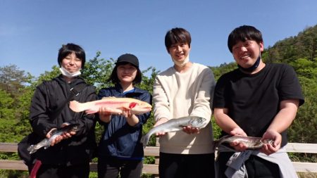 フィッシングレイクたかみや 釣果