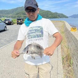 親子で釣り