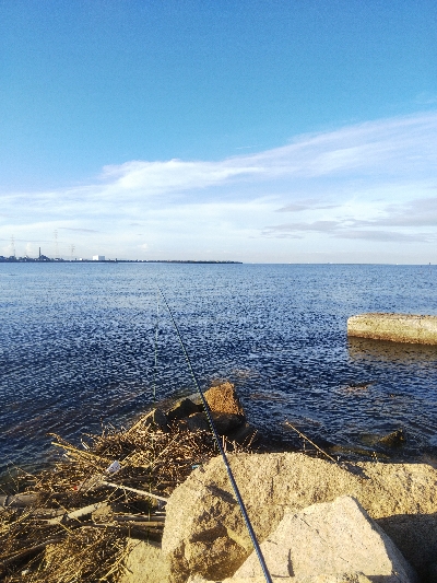 大塩海岸のキス釣り