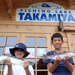 フィッシングレイクたかみや 釣果