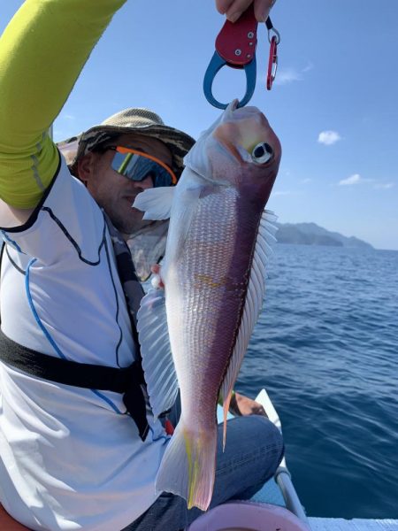 今回もジギングでアマダイ釣り！