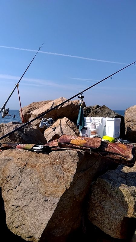 大塩海岸の投げ釣り