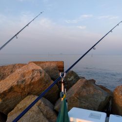 大塩海岸の投げ釣り