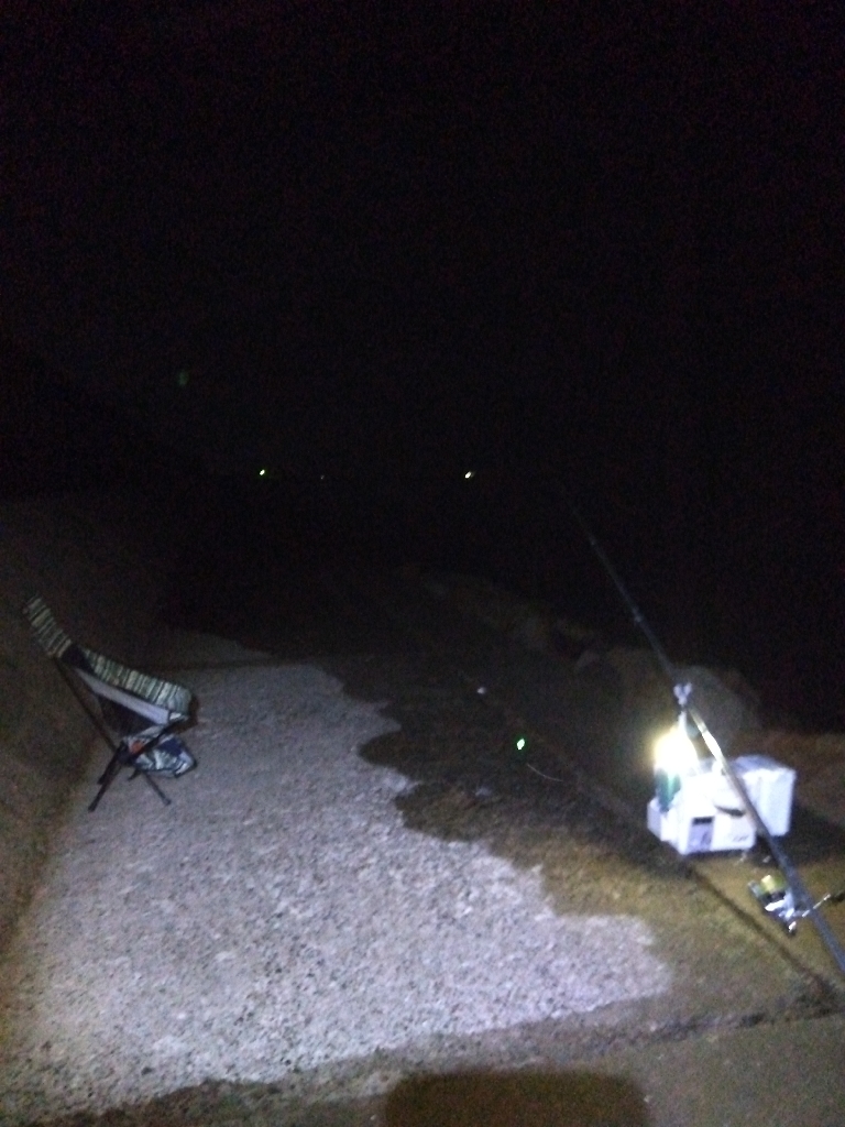 苅屋海岸のキス釣り