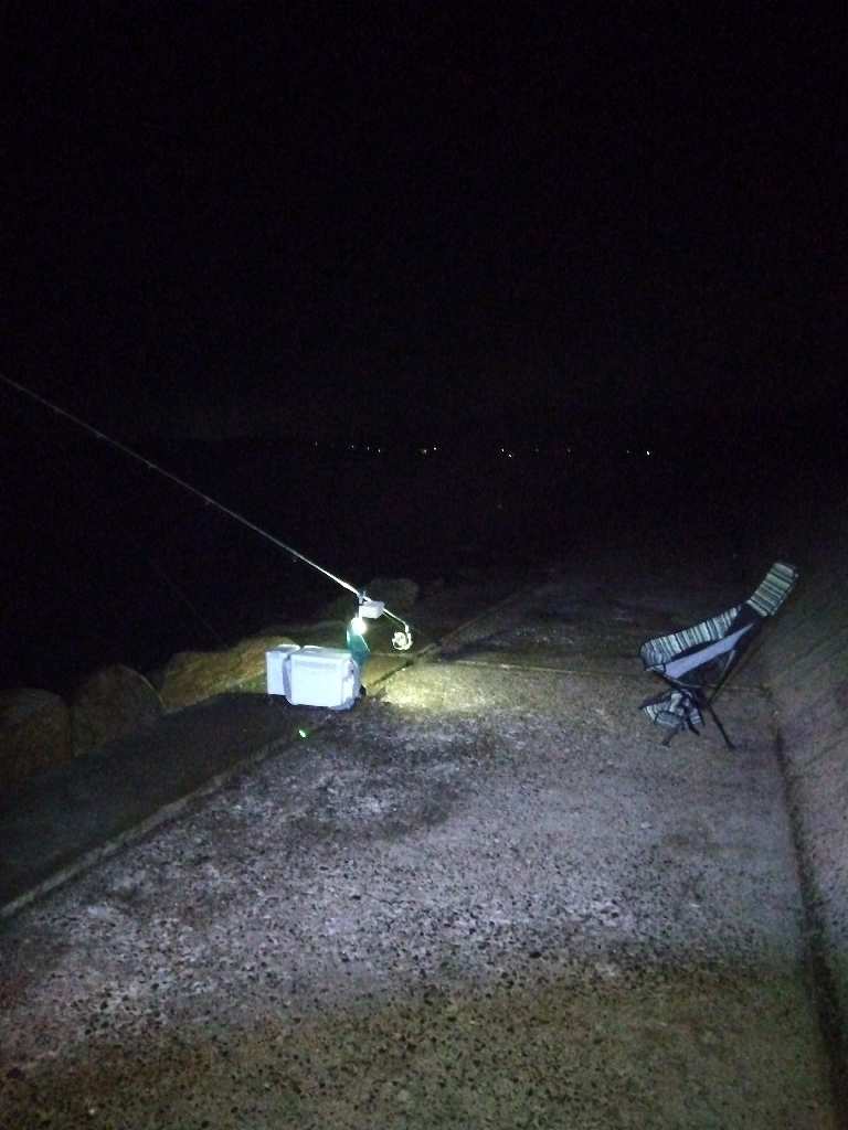 苅屋海岸のキス釣り