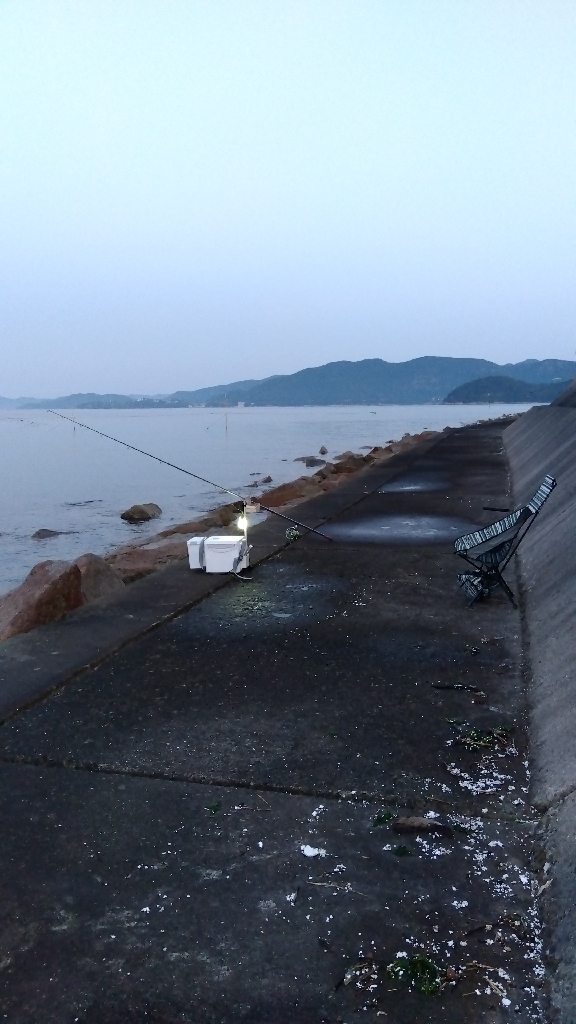 苅屋海岸のキス釣り