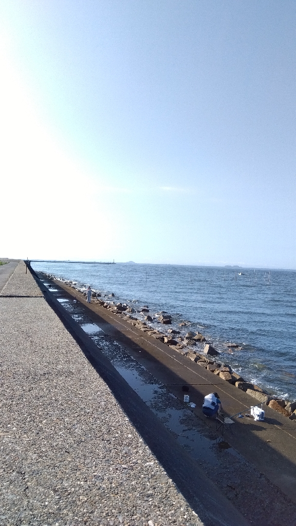 苅屋海岸のキス釣り