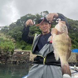 レンタルボートで根魚