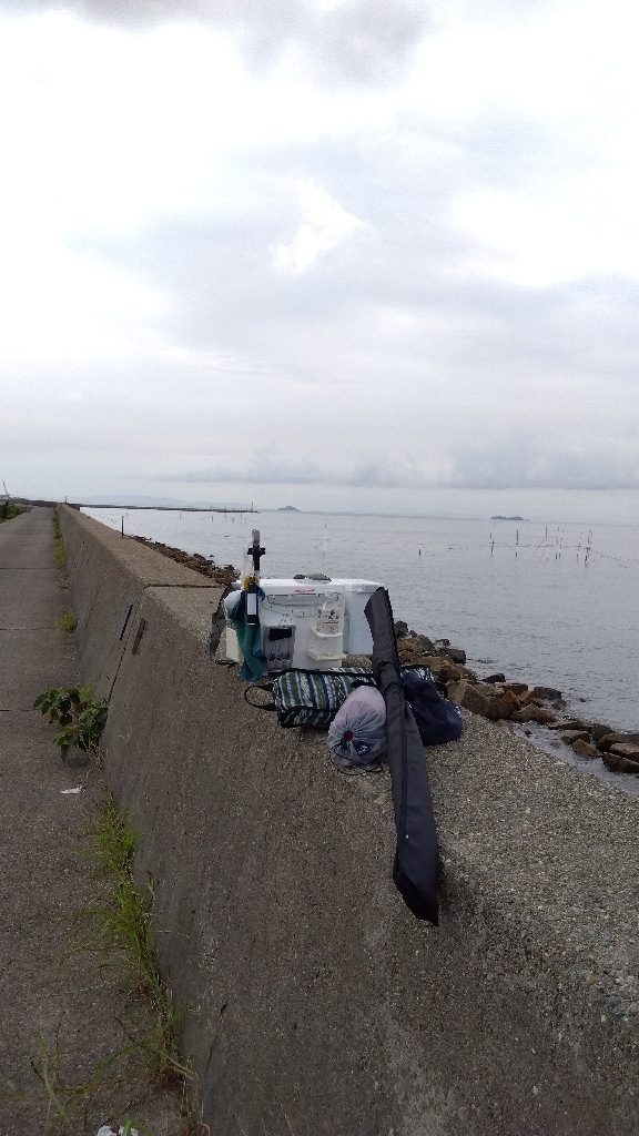 苅屋海岸のキス釣り