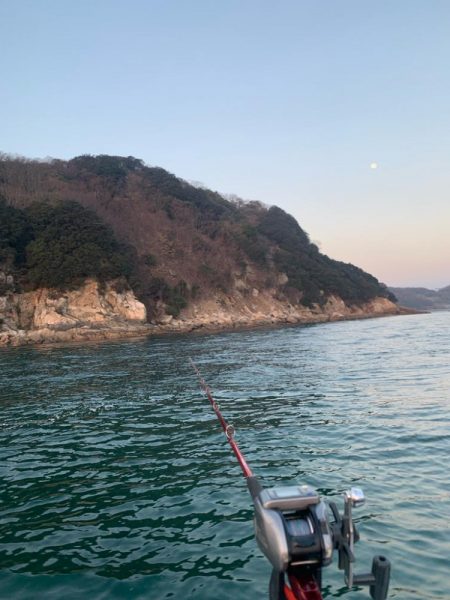 初の船釣り