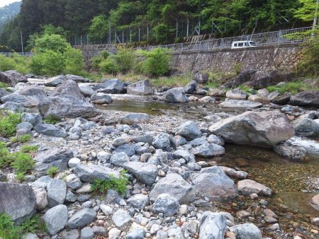 渓流釣り