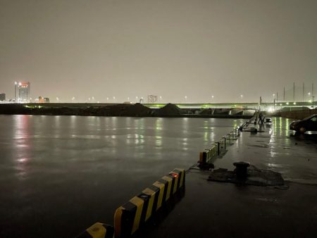 雨中のバチ抜け