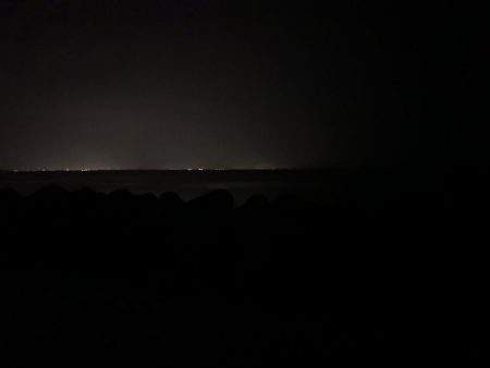 魚津港 夜釣りフカセ