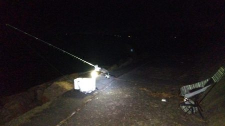 苅屋海岸のキス釣り