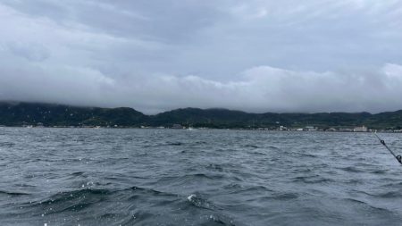 淡路島沖でタコ釣り！