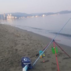 浜の宮ビーチとマリーナシティ大波止