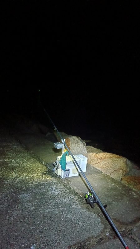 苅屋海岸のキス釣り