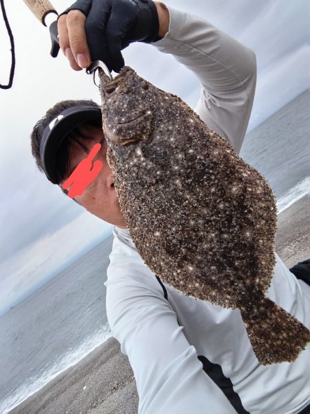 ヒラメが釣れました。