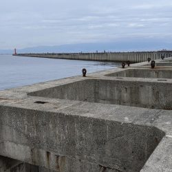沖波止釣行