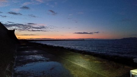 苅屋海岸のキス釣り