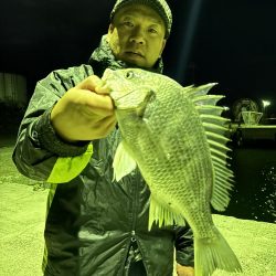 爆風で寒いけど釣り納め