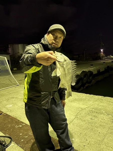 爆風で寒いけど釣り納め