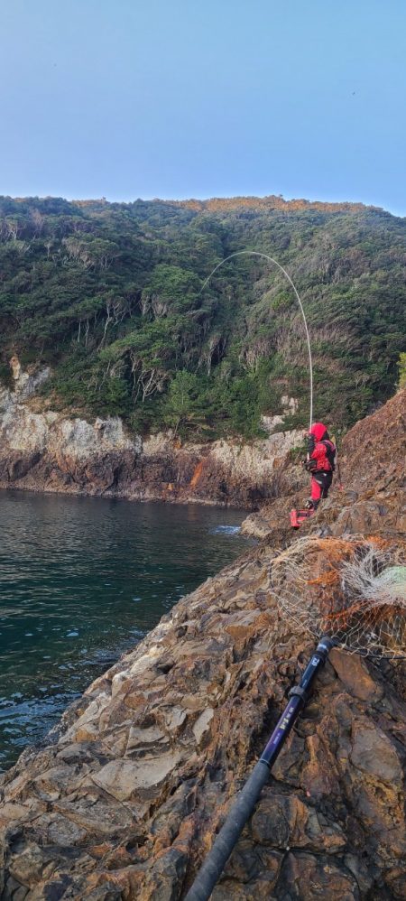 和歌山県串本須江（浜勝渡船）でグレ釣り